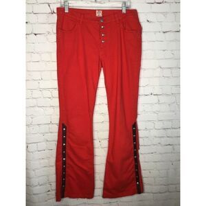 Vtg‎ 70’s Retro Miss Sixty western cowgirl red pants